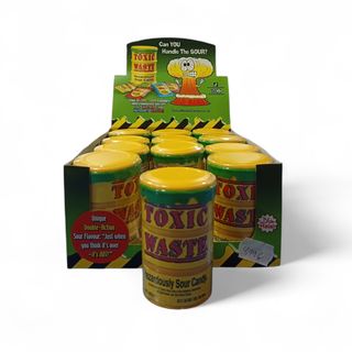 TOXIC WASTE HAZARDOUSY SOUR CANDY