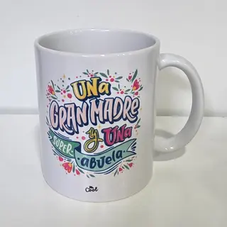 Taza con frase