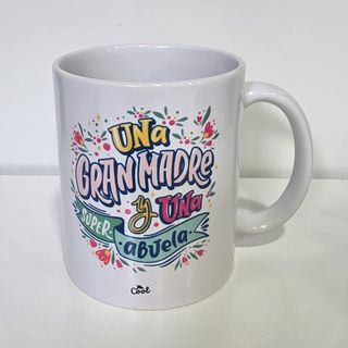Taza con frase