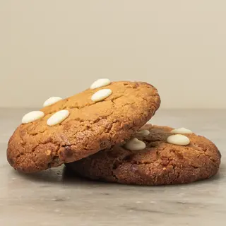 Cookie pistacho y chocolate blanco