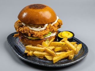 Hamburguesa De Pollo Crunchy