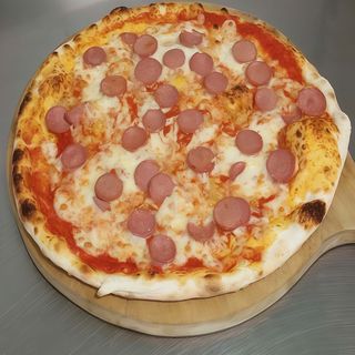 Pizza bismark (33 cm.)