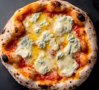 Pizza De 4 Quesos (33 Cm.)