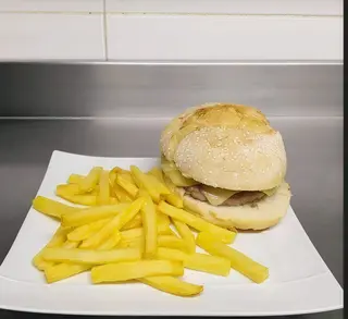 Hamburguesa De Carne con Queso