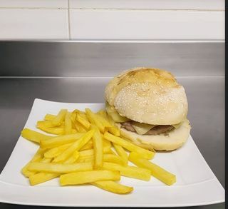 Hamburguesa De Carne con Queso