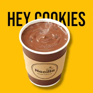 Chocolate caliente sabor Nocilla