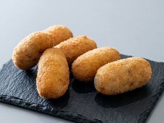 Croquetas De Secreto Con Miel