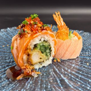 Crunchy Salmón Roll (8Uds)