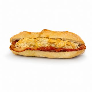 Bocadillo Revuelto Tortilla y Bacon