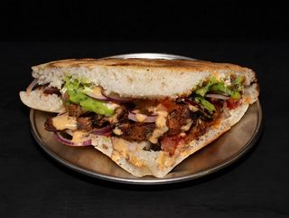 Kebab de secreto de cerdo al pastor