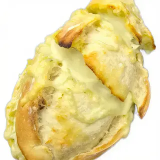 Pan de ajo com tomate natural
