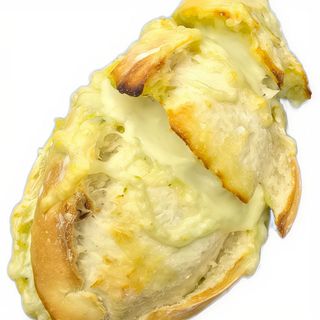 Pan de ajo com tomate natural
