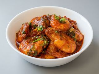 Rogan Josh de gambas