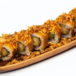 97. Uramaki Crunchy Ebi Spicy Roll (8 Uds.)