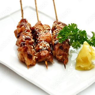 Yakitori Con Teriyaki