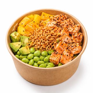 Poke De Salmón A La Plancha