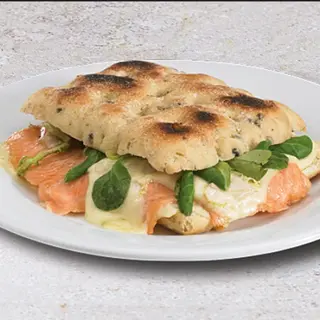 Focaccia  Salmón