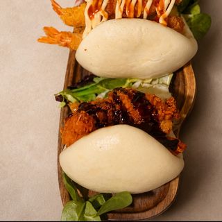 Crispy bao blanco (1 unidad)