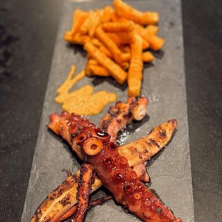 Pulpo al teriyaki