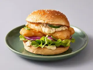 Hamburguesa De Pescado