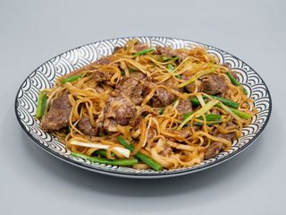 fideo arroz con ternera