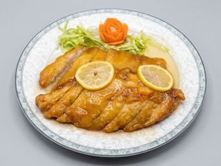 pollo con salsa limon