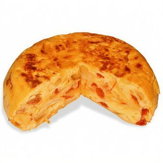 tortilla de patatas con chorizo 4 porciones aprox 1,2kg