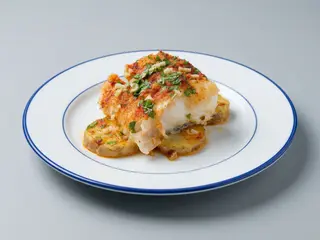 Bacalao Llauna (Ración)