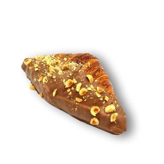 Croissant de avellanas, chocolate y Gianduja