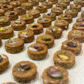 Bredeles de pistacho