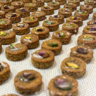 Bredeles de pistacho