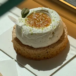 Pistacho y fruta de la pasión