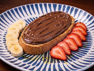 Tostada Nutella