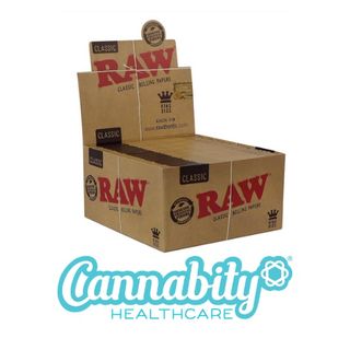 Papel RAW clásico King Size 110 mm (1 librito)
