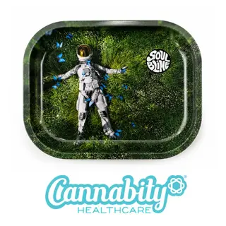Bandeja Metálica Astronauta de 14x18 cm (1 unidad)