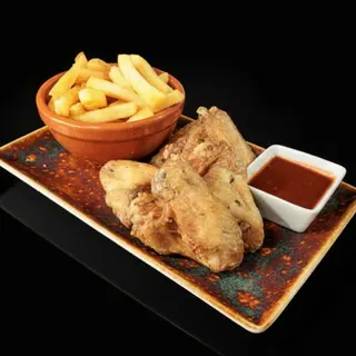 Alitas De Pollo Tajín + Patatas Fritas (2 Pax)