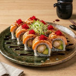 Uramaki Roll Ebiten Flame (8 Pzs.)