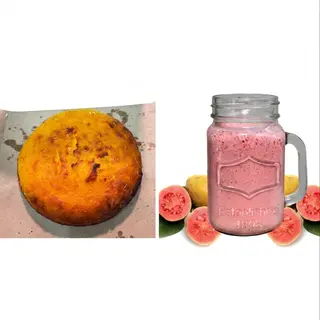 1 Arepa de chocolo + Jugo Natural