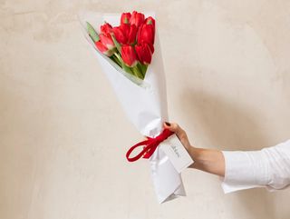 Ramo de tulipanes rojos especial San Valentín