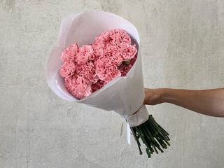 Ramo de 10 claveles rosados