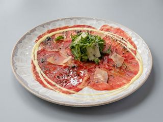 Carpaccio De Chuletón De Vaca Y Trufa