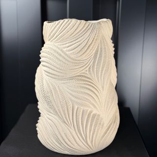 Jarrón cerámica Dune arena