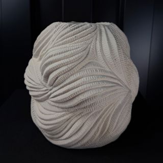 Jarrón cerámica Dune arena