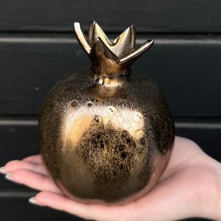 Jarrón de Cobre Granada 14x17 cm