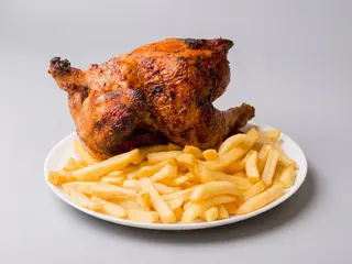 1/2 Pollo Con Patatas