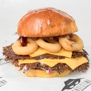 BB-QBurger C/ Patatas Fritas Grandes