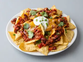 Nachos Con Guacamole