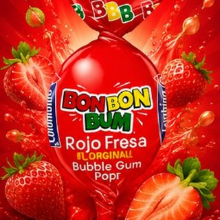 Bon bon bum Surtido (fresa,lulo,mandarina)