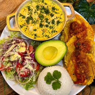 Encocado De Camarones