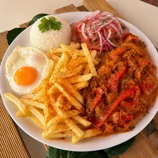 Carne Encebollada